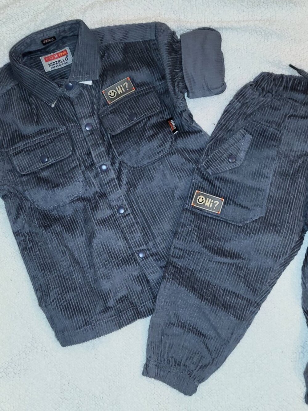 NWOT* Boys Corduroy Set